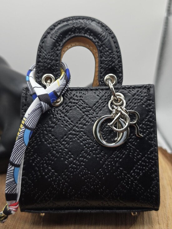 Handbags - Black Mini Handbag Charm